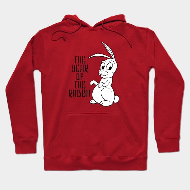 The Year of the Rabbit Hoodie by Generic Mascots